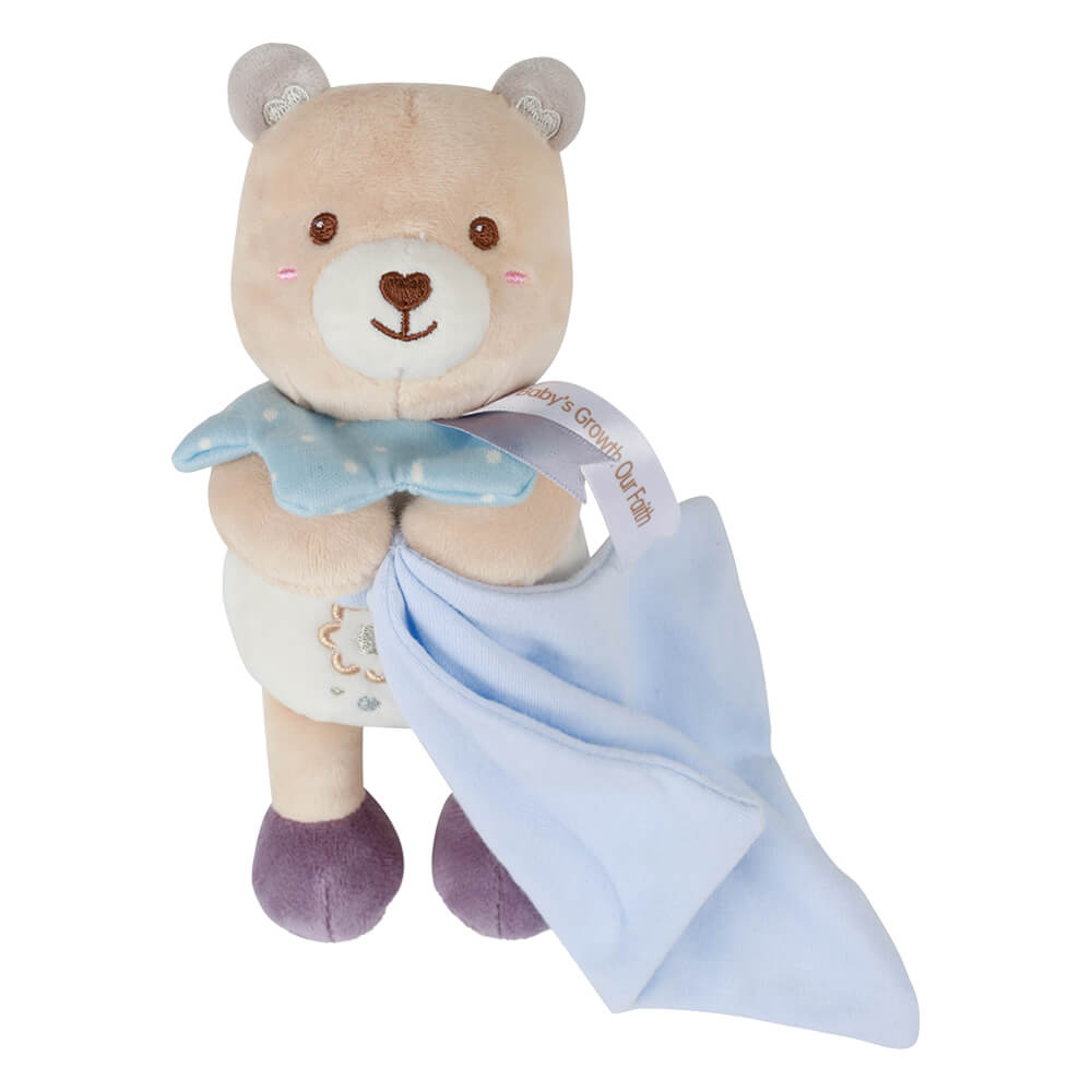 Το μαλακό πανάκι Teddy flower nani cuddle θα συντροφεύει το μωράκι σας και θα γίνει ο αχώριστος φίλος του την ώρα του ύπνου, του παιχνιδιού και όχι μόνο.