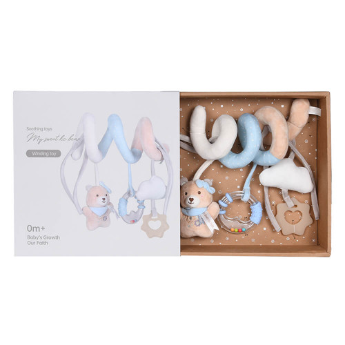 BEBE STARS ΜΑΛΑΚΟ TEDDY FLOWER SPIRAL TOY 60-111