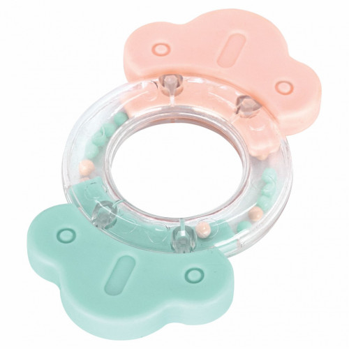 ΚΟΥΔΟΥΝΙΣΤΡΑ ΜΑΣΗΤΙΚΟ - KIKKA BOO RATTLE & TEETHER BONBON PINK 31303020039