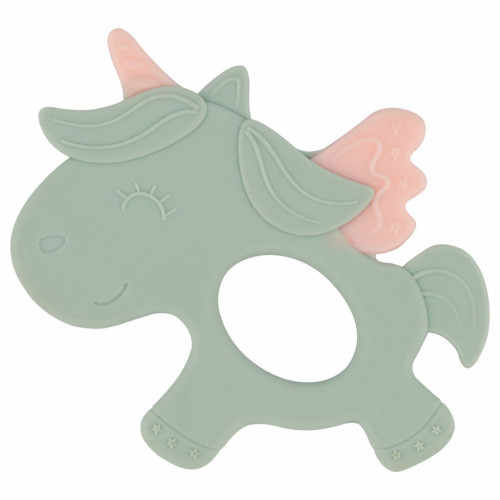ΜΑΣΗΤΙΚΟ ΣΙΛΙΚΟΝΗΣ - KIKKA BOO SILICONE TEETHER UNICORN MINT 31303020029