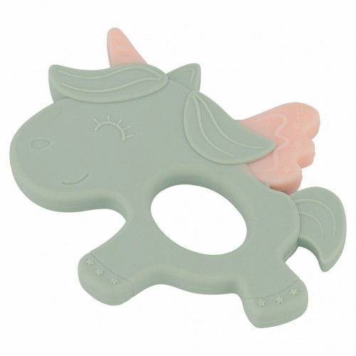 ΜΑΣΗΤΙΚΟ ΣΙΛΙΚΟΝΗΣ - KIKKA BOO SILICONE TEETHER UNICORN MINT 31303020029