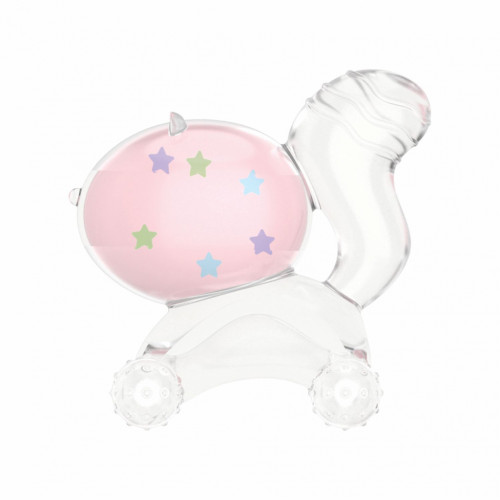ΜΑΣΗΤΙΚΟ ΣΙΛΙΚΟΝΗΣ - KIKKA BOO RATTLE & TEETHER CAT PINK 31303020049