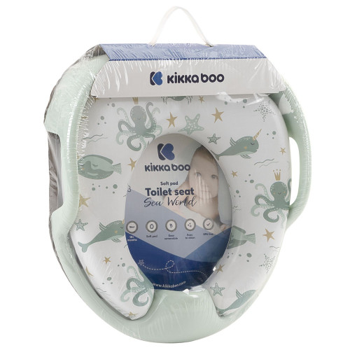 ΜΑΛΑΚΟ ΚΑΘΙΣΜΑΤΑΚΙ ΤΟΥΑΛΕΤΑΣ KIKKA BOO SEA WORLD MINT 31403010009
