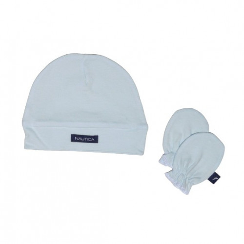 NAUTICA DES 18 ΣΕΤ ΣΚΟΥΦΑΚΙ & 2 ΓΑΝΤΑΚΙΑ ΣΙΕΛ 49-9748/18