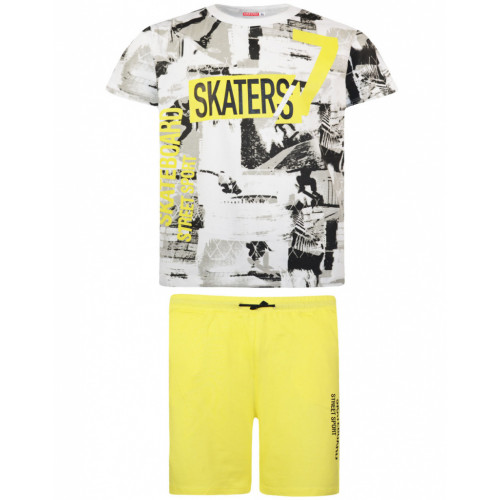 ENERGIERS ΠΑΙΔΙΚΟ ΣΕΤ T-SHIRT ΒΕΡΜΟΥΔΑ ΚΙΤΡΙΝΟ 12-221144-0