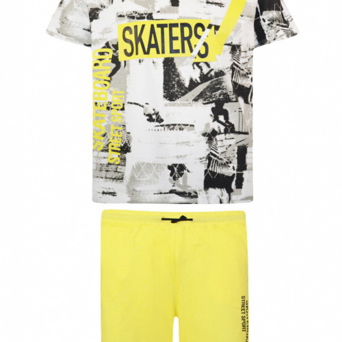 ENERGIERS ΠΑΙΔΙΚΟ ΣΕΤ T-SHIRT ΒΕΡΜΟΥΔΑ ΚΙΤΡΙΝΟ 12-221144-0