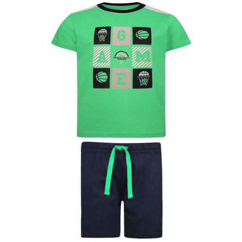 ENERGIERS ΠΑΙΔΙΚΟ ΣΕΤ T-SHIRT ΒΕΡΜΟΥΔΑ ΠΡΑΣΙΝΟ 12-221176-0