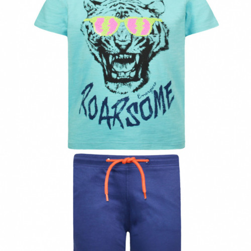 ENERGIERS ΠΑΙΔΙΚΟ ΣΕΤ T-SHIRT ΒΕΡΜΟΥΔΑ ΙΝΤΙΓΚΟ 12-221187-0