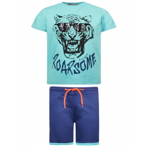 ENERGIERS ΠΑΙΔΙΚΟ ΣΕΤ T-SHIRT ΒΕΡΜΟΥΔΑ ΙΝΤΙΓΚΟ 12-221187-0