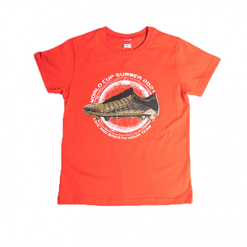 Joyce κόκκινο t-shirt με τύπωμα για αγόρι 211700