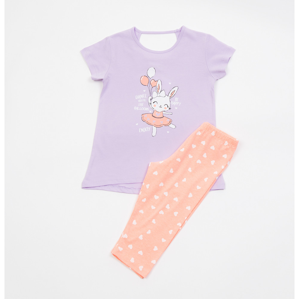 ΠΑΙΔΙΚΟ ΣΕΤ ΓΙΑ ΚΟΡΙΤΣΙ ΑΠΟ ΤΗΝ ΕΤΑΙΡΕΙΑ TRAXΠεριλαμβάνει :Μπλούζα με τύπωμαΠαντελόνιΣύνθεση: 100% Βαμβάκι-μπλούζα και 95% Βαμβάκι-5% Lycra-παντελόνιΕλληνικής κατασκευής