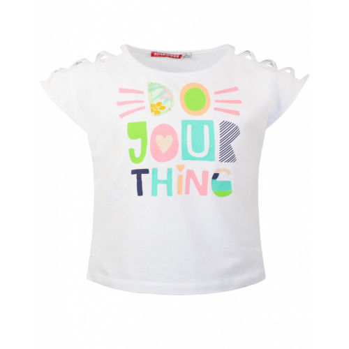 ENERGIERS T-SHIRT ΚΟΡΙΤΣΙ ΜΕ ΤΥΠΩΜΑ ΛΕΥΚΟ 15-221335-5