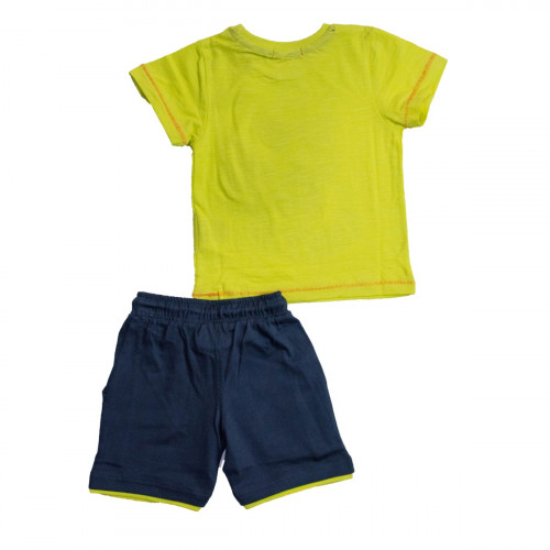 ENERGIERS ΠΑΙΔΙΚΟ ΣΕΤ T-SHIRT ΒΕΡΜΟΥΔΑ ΚΙΤΡΙΝΟ 12-221187-0B