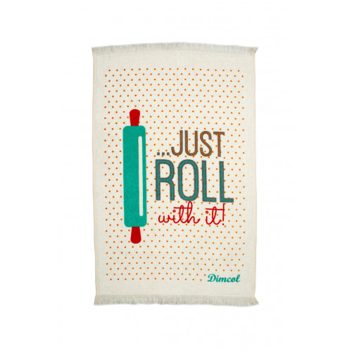 DIMcol ΠΕΤΣΕΤΑ ΚΟΥΖΙΝΑΣ  Cot. 40Χ60 Roll 06 Ecru 1231112705400678