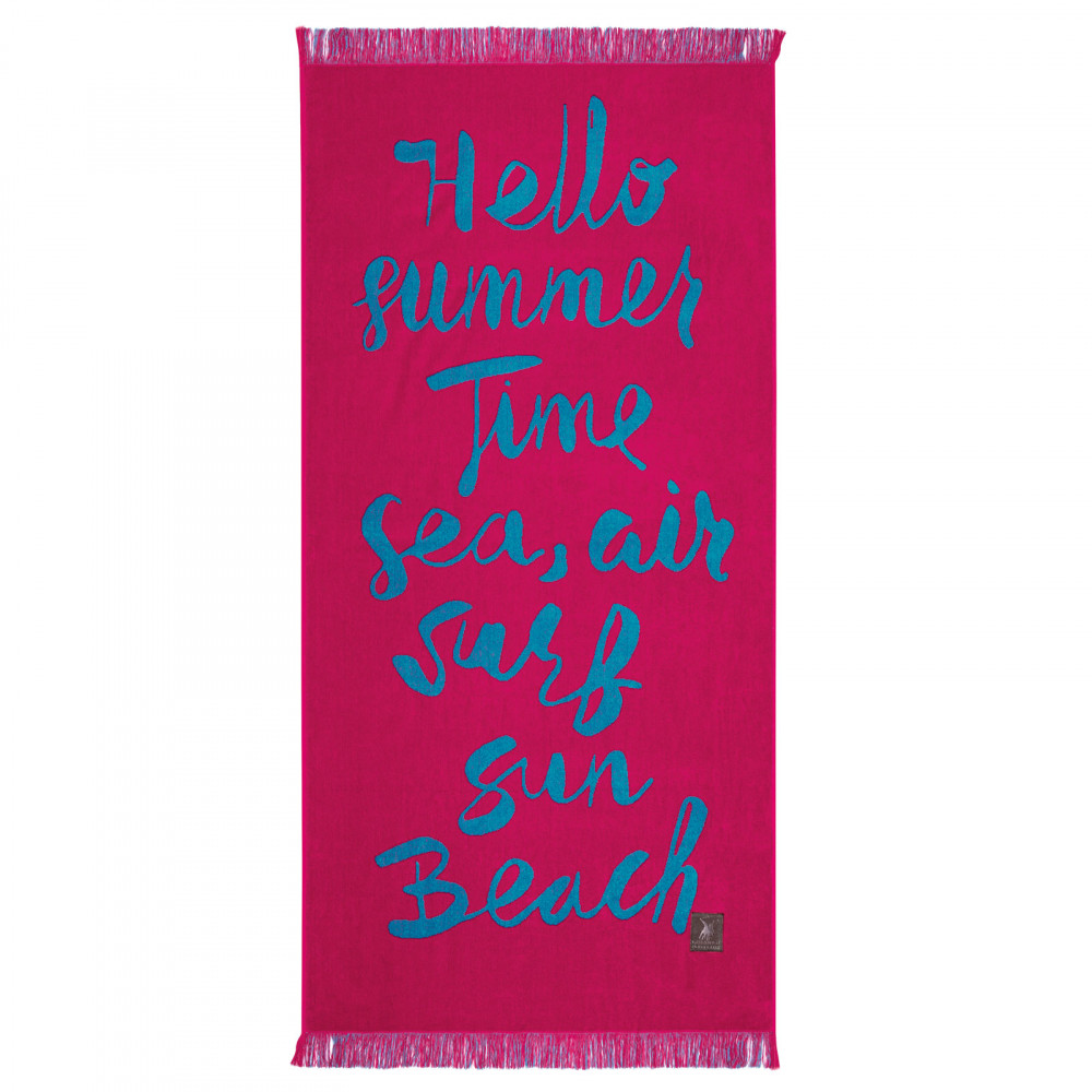 Πετσέτα Θαλάσσης με κρόσια Greenwich Polo Club σε διάσταση 90Χ170εκ.