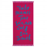 Πετσέτα Θαλάσσης με κρόσια Greenwich Polo Club σε διάσταση 90Χ170εκ.