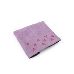 DIMCOL ΠΕΤΣΕΤΑ ΠΡΟΣΩΠΟΥ ΜΕ ΚΕΝΤΗΜΑ ΑΝΘΑΚΙ 450 GSM 50x90CM 100% COTTON ΜΩΒ.