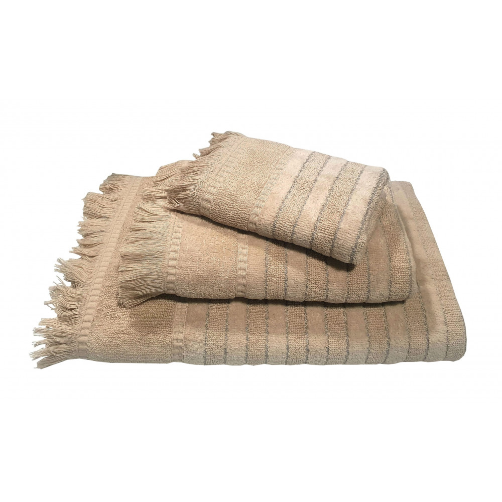 Η φωτογραφία δείχνει 1 πετσέτα χειρός πεννιέ ζακάρ 550gr/m2 30×50