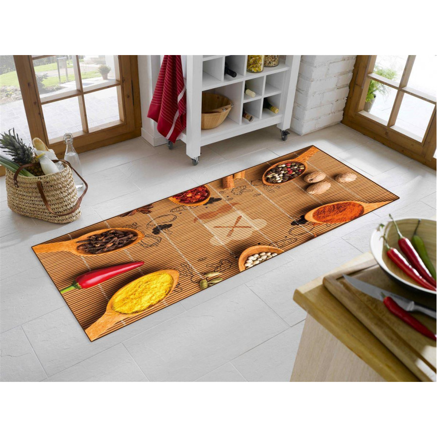 Η φωτογραφία δείχνει DIMCOL ΧΑΛΑΚΙ ΚΟΥΖΙΝΑΣ SPICES 247 80X200 POLYESTER 100%.