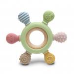 Μασητικό οδοντοφυίας κατασκευασμένο απο σιλικόνη και ξύλο οξιάς.