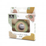 Μασητικό οδοντοφυίας κατασκευασμένο απο σιλικόνη και ξύλο οξιάς.