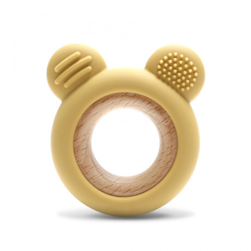 LORELLI ΜΑΣΗΤΙΚΟ ΣΙΛΙΚΟΝΗΣ ΚΑΙ ΞΥΛΟΥ BEAR YELLOW 10210910001