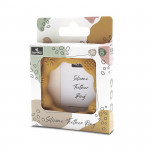 Η φωτογραφία δείχνει Μασητικό οδοντοφυίας κατασκευασμένο απο σιλικόνη.